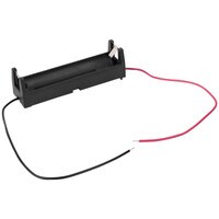 Main product image for Single 18650 Battery Holder with Wire Leads 140-783